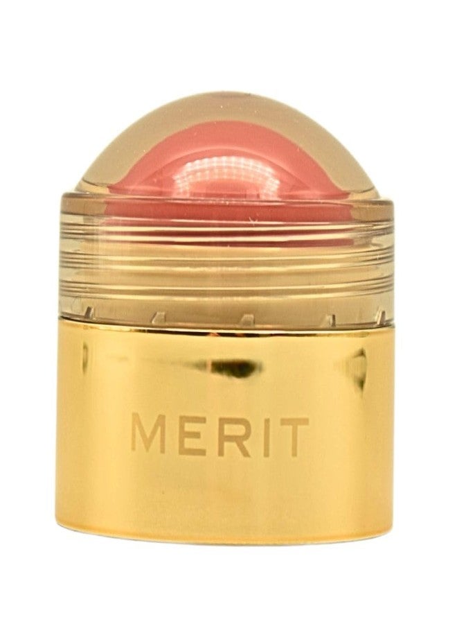 MERIT Flush Balm Cream Blush – Lusitano Soft Peach | Hydrating Radiant Cheek & Lip Tint Stick with Vitamin E | Lightweight, Buildable, Vegan & Cruelty-Free Blush - Image 1